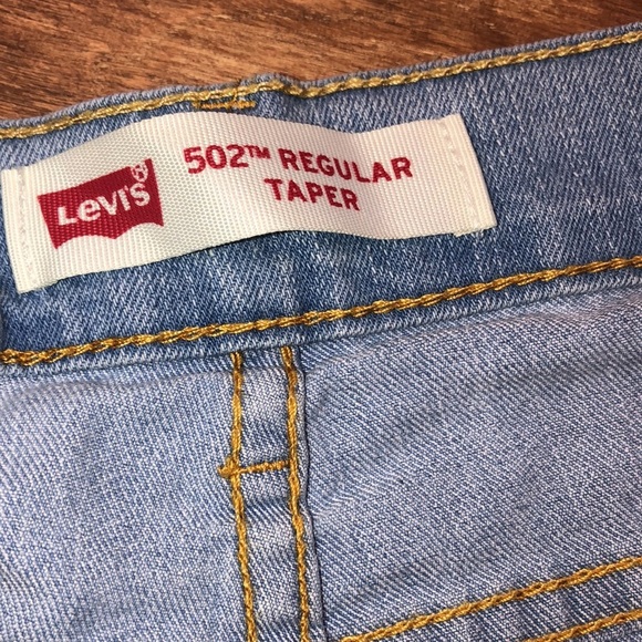 Levi’s 502 regular taper jeans; size 20 reg; 30x30 - Picture 7 of 8
